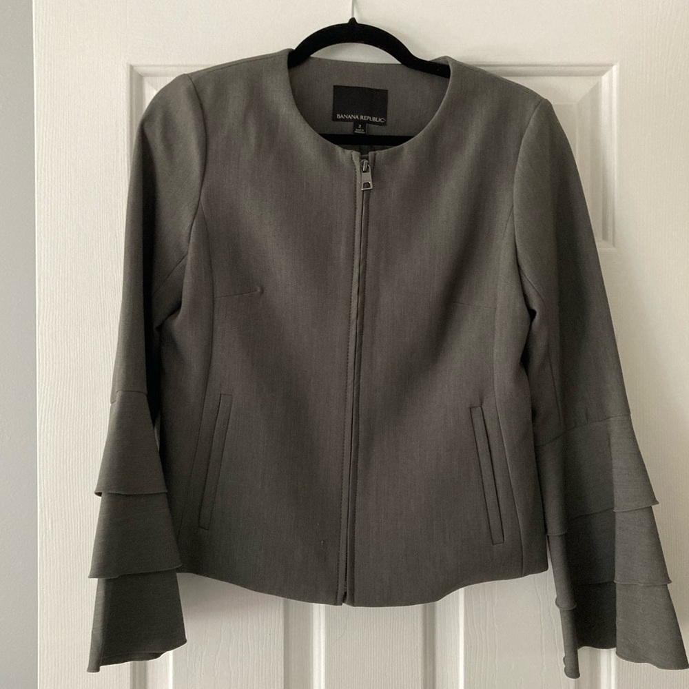 Banana Republic Flare Sleeve Blazer